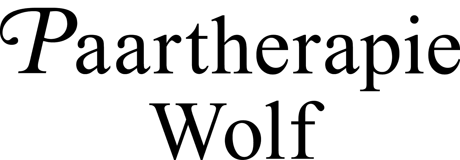 paartherapie wolf logo