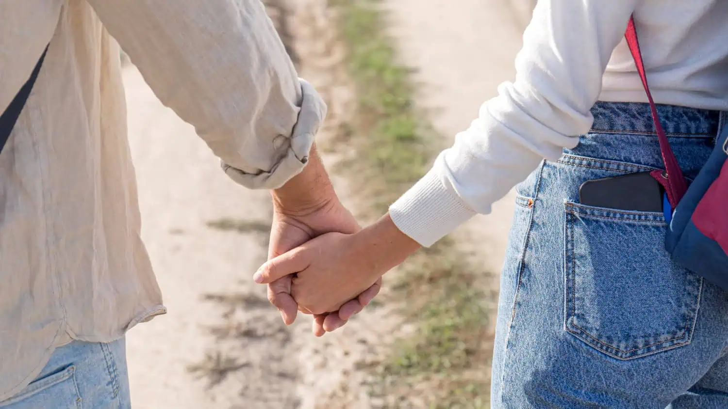 couple walking
