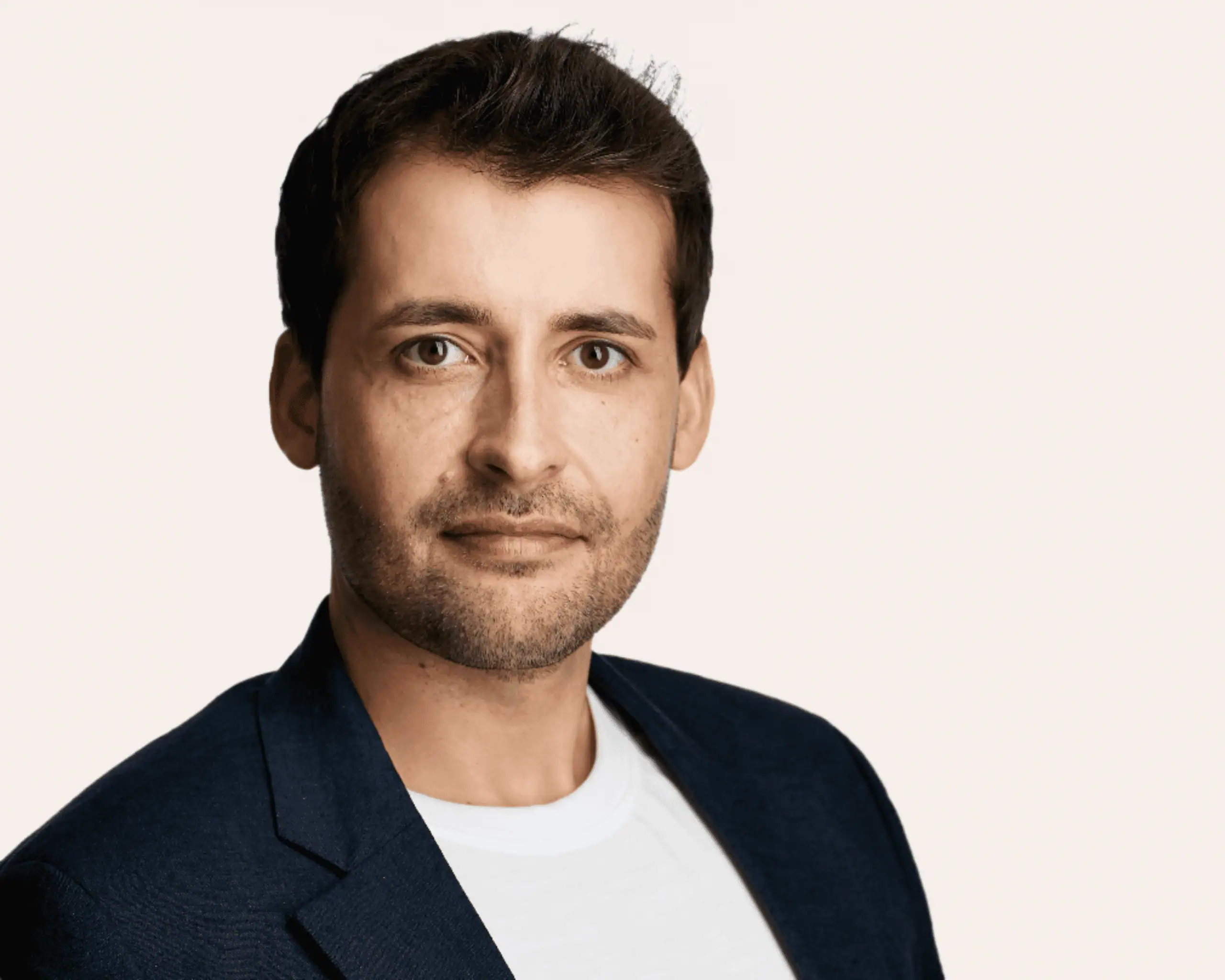 man wearing a black jacket